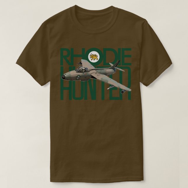 CAMISETA RHODESIAN HUNTER (Frente do Design)