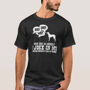 Camiseta Rhodesian Ridgeback