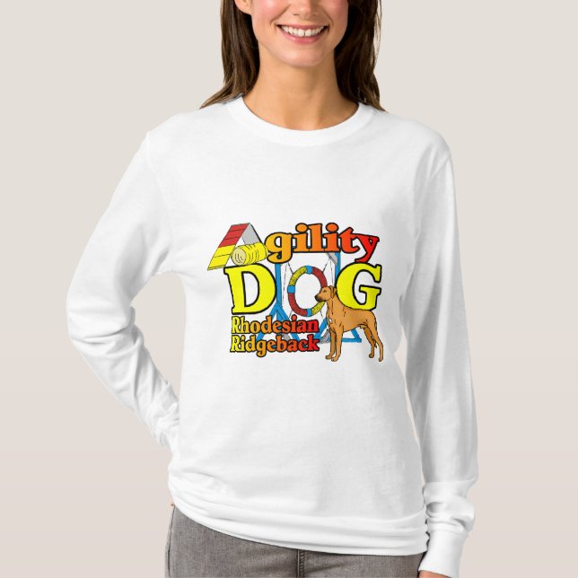 Camiseta Rhodesian_Ridgeback_Agilidade (Frente)