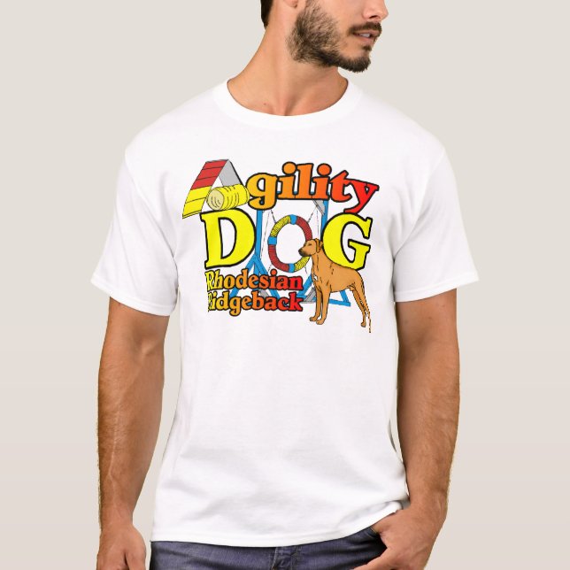 Camiseta Rhodesian_Ridgeback_Agilidade (Frente)