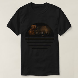 Camiseta Rhodesian Ridgeback com Leão