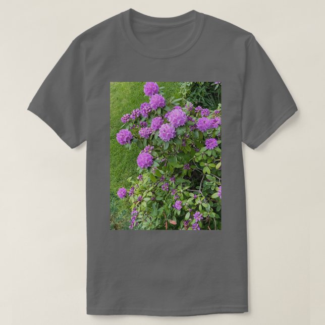 Camiseta Rhododendron Bush (Frente do Design)