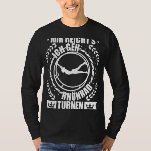Camiseta Rhönrad Gymnastics Gymnast Girl Dizendo 2