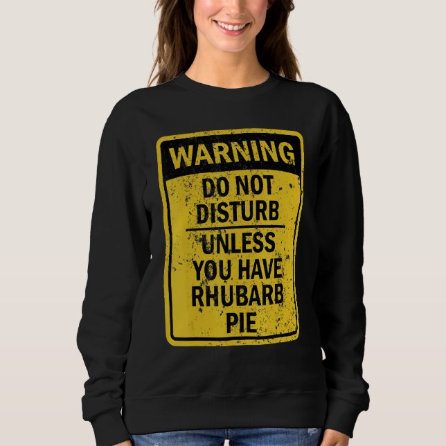 Camiseta Rhubarb Pie Comida Dessert (Frente)