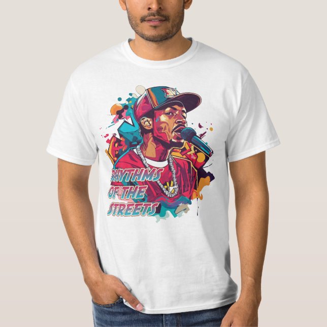 Camiseta Rhythms of the Streets (Frente)
