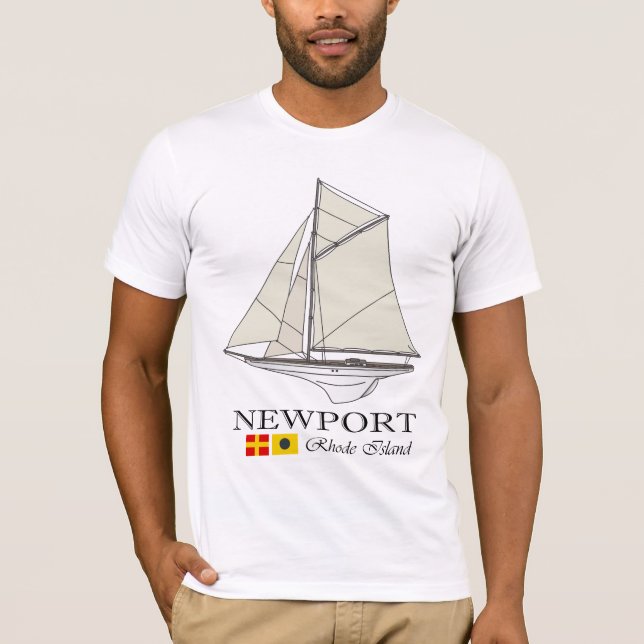 Camiseta RI (Newport RI) (Frente)