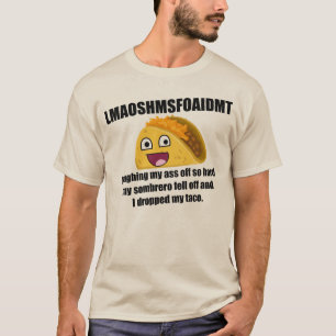 Camiseta Ria assim que duro, eu deixei cair meu taco