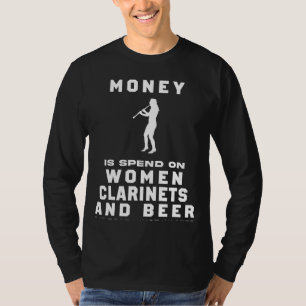 Camiseta Ria em Harmony! Muito Engraçado Meu Clarinet De Di