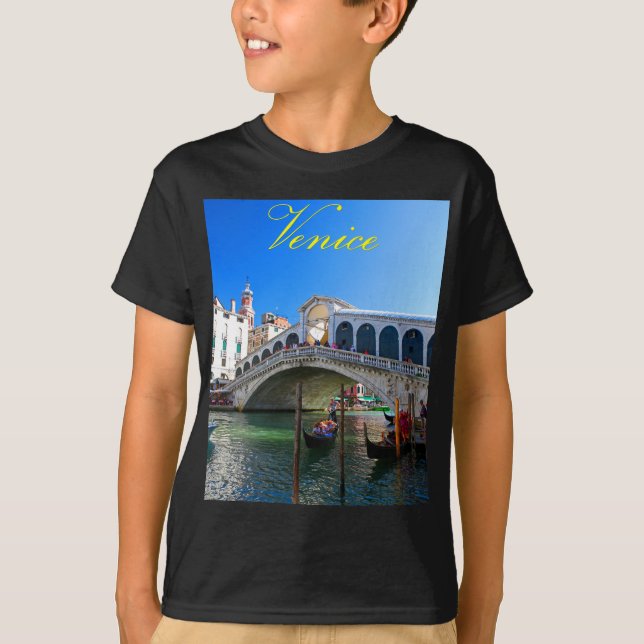 Camiseta Rialto Bridge Veneza - Foto Pro (Frente)