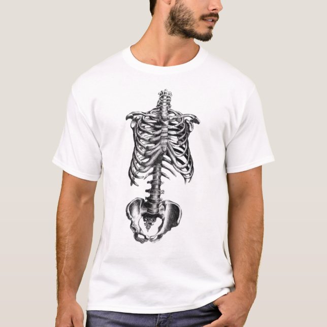 Camiseta ribcage (Frente)