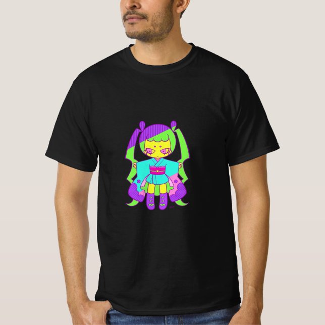 Camiseta Rica girls A - A子 Tシャツ (Frente)