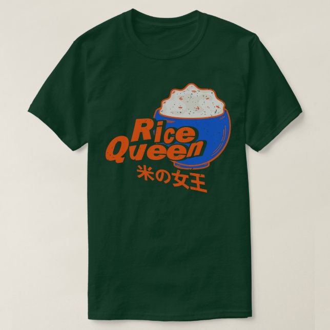 Camiseta Rice Queen (Frente do Design)