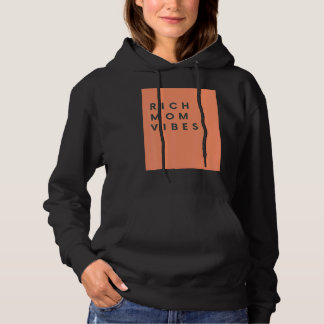 Camiseta Rich Mamãe Vibes Impressão Sarcastic Hilarious
