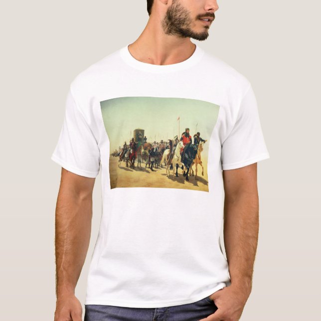 Camiseta Richard Coeur de Leão em sua maneira a Jerusalem (Frente)