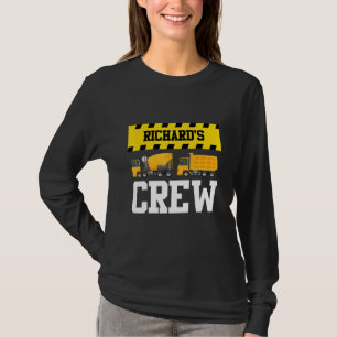 Camiseta Richard Construction Crew Custom Dumcaminhão Dump