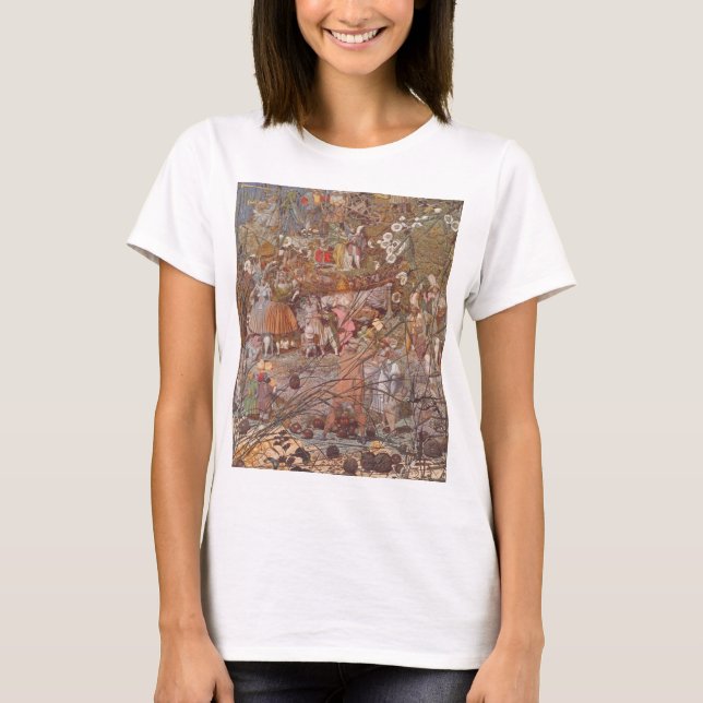 Camiseta Richard Dadd - O Master-Stroke do Fairy Feller (Frente)