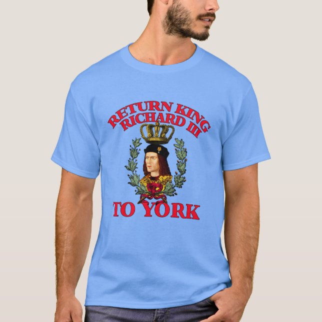 Camiseta Richard do retorno o terço a York (Frente)