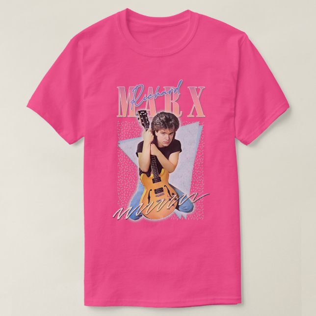 Camiseta Richard Marx 80s Retro (Frente do Design)