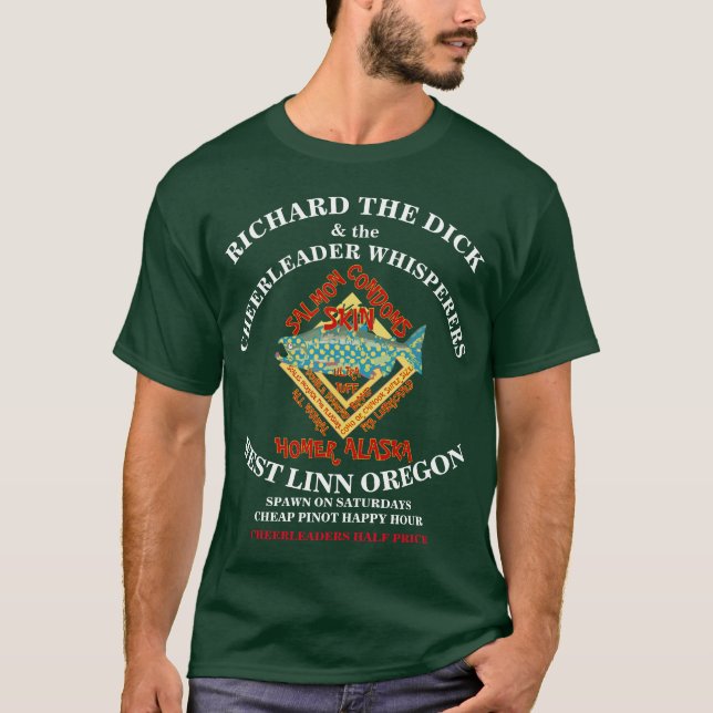 CAMISETA RICHARD O GOSTOZO & OS SUSSURRADORES DE CHEERLEADE (Frente)