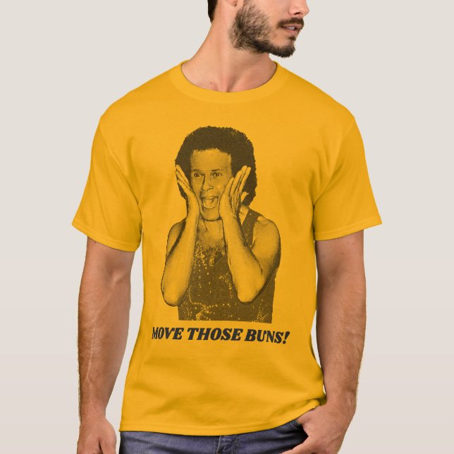 Camiseta Richard Simmons - Movimente Essa Malhação Retroati (Frente)