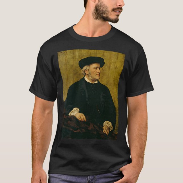 Camiseta Richard Wagner (1813 1883) Apresentada Por Giusepp (Frente)