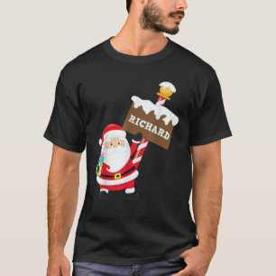Camiseta Richard Xmas First Name Family Surname Christmas S