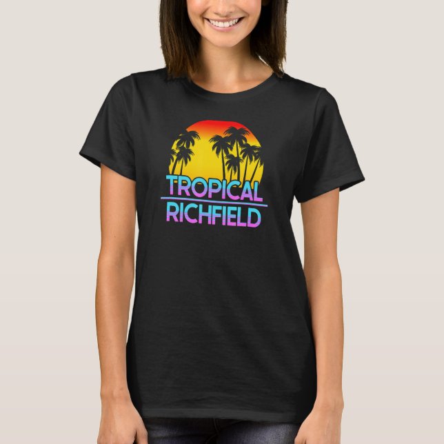 Camiseta Richfield Minnesota Encantado E Irônico (Frente)