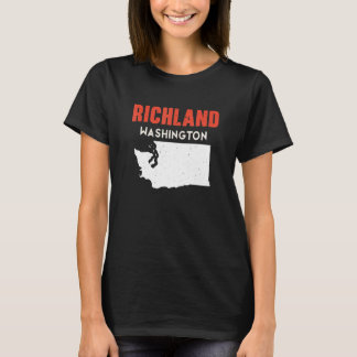 Camiseta Richland Washington USA State America Travel Washi