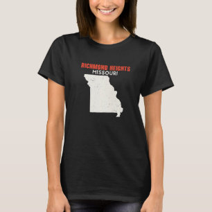 Camiseta Richmond Heights Missouri EUA State America Viagem