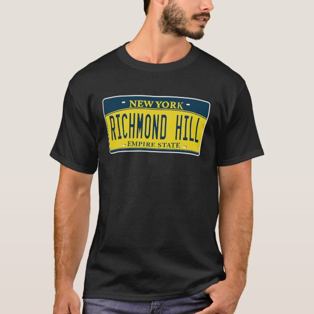 Camiseta Richmond Hill Queens NY New York Neighhood Lice (Frente)