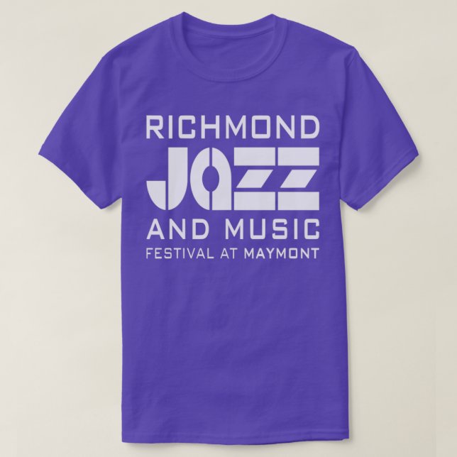 Camiseta Richmond Jazz e Festival de Música (Frente do Design)