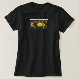 Camiseta Richmond License Plate