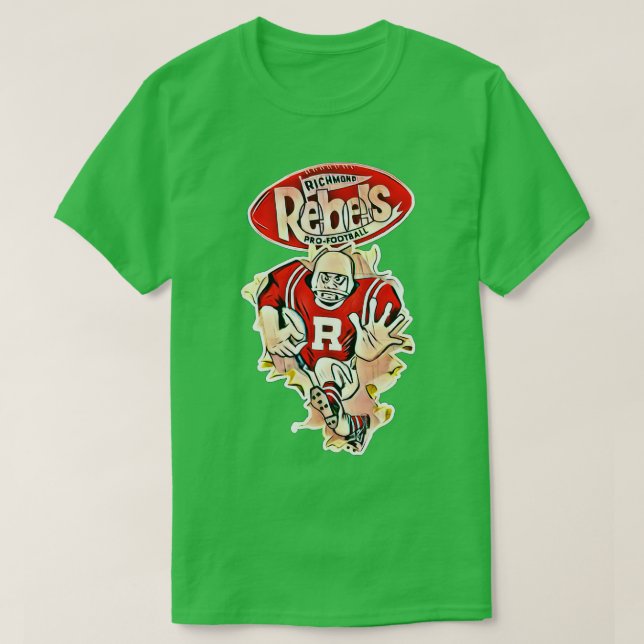Camiseta Richmond Rebels (Frente do Design)