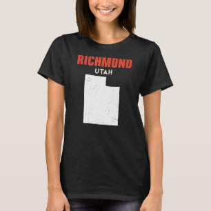 Camiseta Richmond Utah EUA State America Viagem Utahan