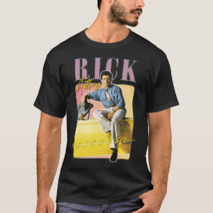 Camiseta Rick Astley 80s Vibin Aestético Design
