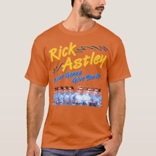 Camiseta Rick Astley Nunca Te Darei