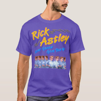 Camiseta Rick Astley Nunca Te Darei