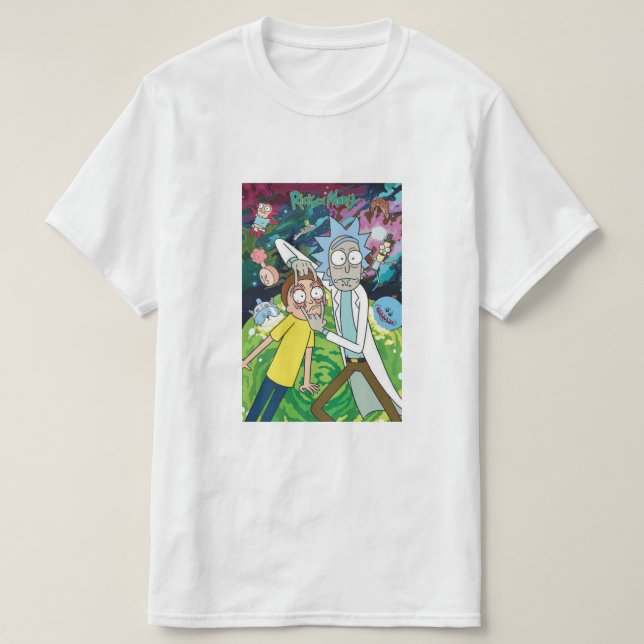 Camiseta Rick e Morty (Frente do Design)