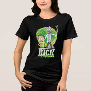 Camiseta RICK E MORTY™   Abertura Verde