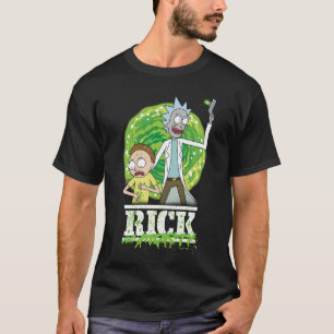 Camiseta RICK E MORTY™ Abertura Verde