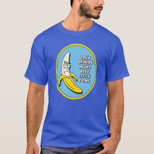 Camiseta RICK E MORTY™   Crachá de Rick de bananas