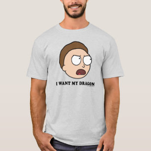 Camiseta RICK E MORTY™   Eu Quero Meu Dragão