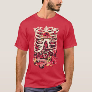 Camiseta RICK E MORTY™ Gaiola de Rib Park Anatomy