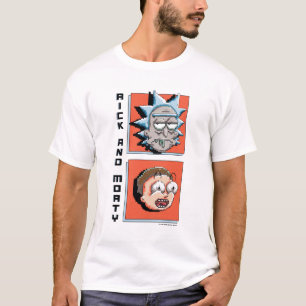Camiseta RICK E MORTY™   Gráfico do painel Pixelverso