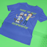 Camiseta RICK E MORTY™ | Hora De Obter O Schwifty<br><div class="desc">Rick e Morty cantam e dançam a música original do sucesso "Get Schwifty"!</div>