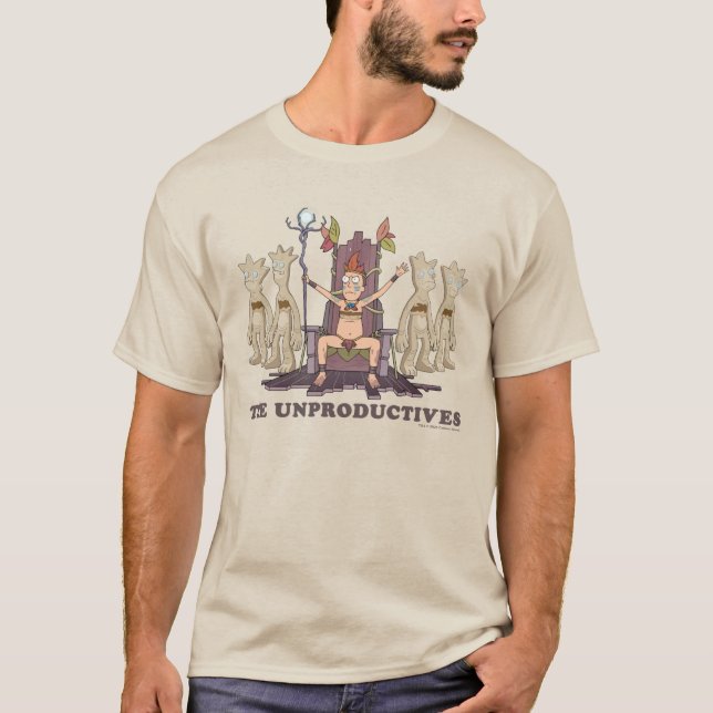 Camiseta RICK E MORTY™ | Inprodutivos (Frente)