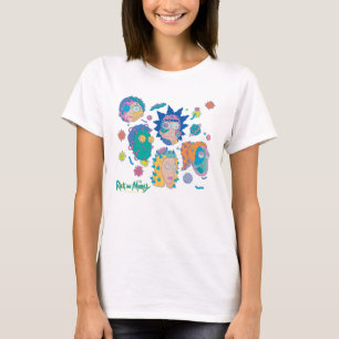 Camiseta RICK E MORTY™ Padrão da família Smith infect
