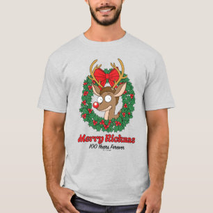 Camiseta Rick e Morty   Reindeer Morty Feliz Rickmas
