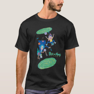 Camiseta RICK E MORTY™ Salto de Portal Infectado