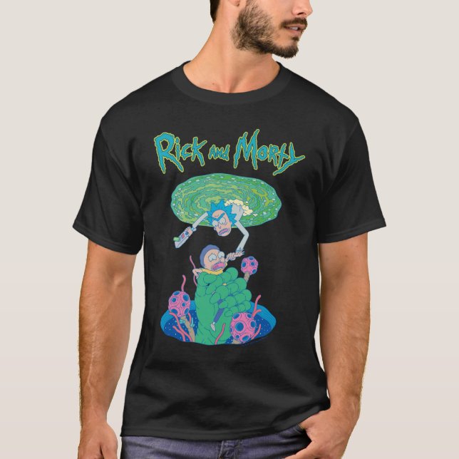 Camiseta RICK E MORTY™ | Salvamento no portal (Frente)